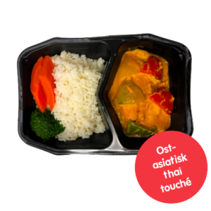 Thai kycklingfilé med röd Curry