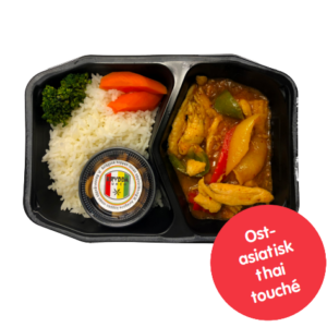 Wokad kycklingfilé med cashewnötter